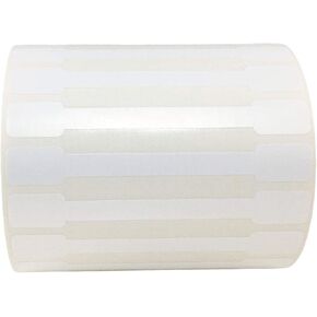 Blank Tamper Evident Labels 4 x .5 Inch 500 Total Adhesive Stickers On A Roll