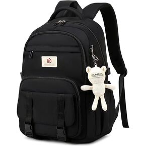 College Backpack Laptop Backpacks 15.6 Inch for Men Women Elementary Middle High School Book Bag For Teens Girls Boys Student Anti Theft Travel Daypack Large Bookbags-Beige