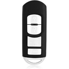 Replacement for 2016 2017 2018 2019 Mazda CX-5 CX-9 Key Fob Remote Control WAZSKE13D02 4 Buttons 315MHz
