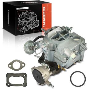 A-Premium 2 Barrel Carburetor Compatible with Rochester 2GC Chevrolet Chevy Small Block Engines 5.7L 350Cu 1970-1980, 6.6L 400Cu 1970-1975, Large Base