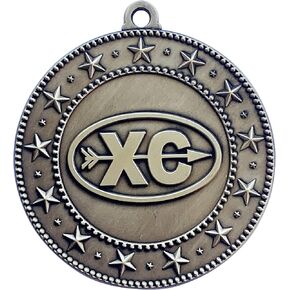10 to 100 Packs of EMDC Style Cross Country Running Medals