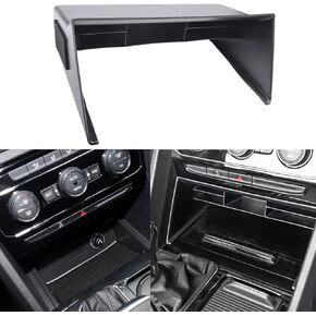 Center Console Organizer Compatible with VW Atlas and Cross Sport 2018 2019 2020 2021 2022 2023 Accessories, Insert ABS Armrest Storage Box（Not Fit 2024）
