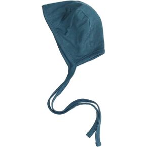 Copper Pearl Baby Bonnets: Ultra-Soft, Comfy to Wear, Tie-On Infant Sun Hat for Protection Against UV Rays, Trendy Coordinating Designs Swaddles, 0-3 Months - Oat