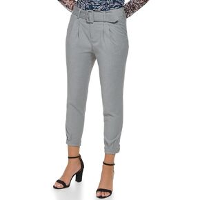 DKNY Pleated Belted Pants