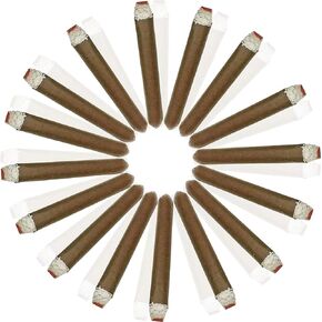 Puff Cigar 4.5 Inch(12 Pack),That Blow Smoke,Durable ，Realistic,Ideal for Themed Parties,Prop for Prank, Halloween Costume, Movie, Or Theater Play Tricky Fun Gag Cool Toy,