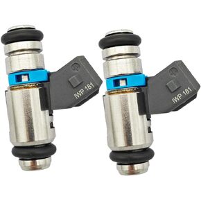 IWP181 2pcs Set Fuel Injectors Compatible with Harley Davidson Sportster XL 883C 1200C 27706-07A
