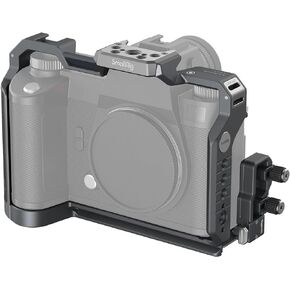 SmallRig SL3 Cage Kit for Leica SL3 with Aluminum and Titanium Build, One-Touch Release Cable Clamp, Quick Release Plate for Arca-Type, Shoe Mount, NATO Rail, QD Socket, Threads - 4510
