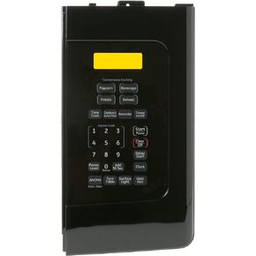 GE WB56X10822 Genuine OEM Control Panel Assembly (Black) for GE Microwaves