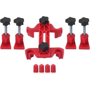 Cam Clamp Set, 9Pcs Universal Car Auto Camshaft Alignment Locking Tool Dual Cam Sprocket Holder Engine Timing Tool Kit
