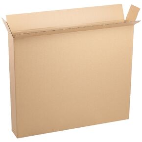 Aviditi 36530FOL Side Loading Corrugated Cardboard Box 36" L x 5" W x 30" H, Kraft, for Shipping, Packing and Moving (Pack of 20)