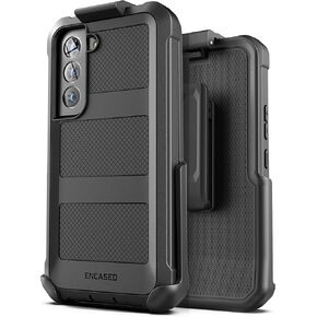 Encased Rugged Belt Case for Samsung Galaxy S22 with Holster Clip, Falcon Series (2022 Release) (S22)