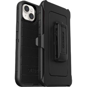OtterBox Defender Series Screenless Edition Case for iPhone 14 Plus (Only) - Holster Clip Included - Microbial Defense Protection - Non-Retail Packaging - (Blue) in Kuwait
