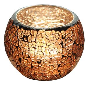 Mosaic Glass Tea Light Holder Romantic Scented Candle Holder Decorative Glass Tealight Votive Holder Bowl Handmade Scented Candle Stand for Aromatherapy Party Lighting Decor