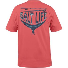 تي شيرت رجالي بأكمام قصيرة من Salt Life Reel Wicked