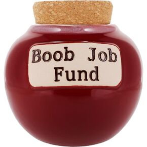 Gifts for Women, Novelty Piggy Bank for Adults, Funny Candy Jar, Friend Gifts, Mastectomy Gifts