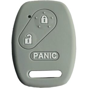 Rpkey Silicone Keyless Entry Remote Control Key Fob Cover Case protector Replacement Fit For Honda Accord Crosstour CR-V CR-Z Civic Fit Insight Odyssey Ridgeline N5F-S0084A CWTWB1U545(gray)