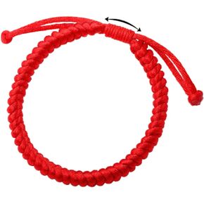 Red Strap Chinese Feng Shui Lucky Friendship Handmade Bracelet Red String Rope Fashion Jewelery Men Women