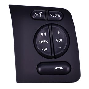 Steering Wheel Switch Radio Buttons VOL Voice Media Seek DC3T-9E740-CBW DC3T-9E740-BAW DC3T-9E740-CAW Compatible with Ford F250 F350 11-14 Super Duty Expedition Explorer 2008-2016