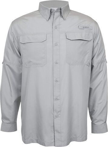 HABIT Men's Belcoast Long Sleeve River Guide Fishing Shirt in Kuwait