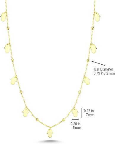 سلسلة من الفضة الاسترليني 925 للنساء، سلاسل ذهبية مطلية عيار 14 قيراط للنساء، قلادة عين الشر للنساء، محطة مطلية بالروديوم سلاسل فضية طويلة الطبقات للنساء in Kuwait