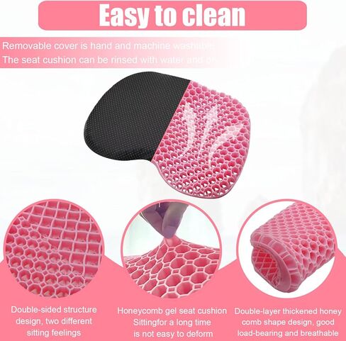 وسادة وردية وغطاء من القماش وسادة مقعد كاياك مضادة للانزلاق، وسادة مقعد من جل كاياك مقاومة للماء لمقاعد الزورق والكاياك، ومعدات صيد الكاياك وما إلى ذلك in Kuwait