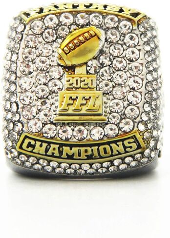 2020 Fantasy Football Championship Ring big heavy FFL Champion Ring in Kuwait