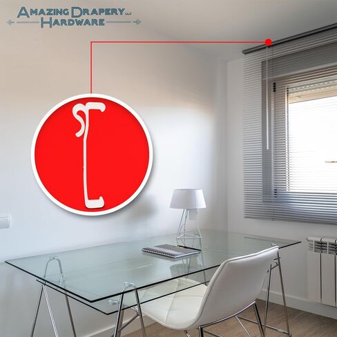 Valance Clips for Window Blind Valance - 4 different sizes!, 6 Pack, 10 Pack, 12 pack and 20 Pack!! (10, 3.0) in Saudi Arabia