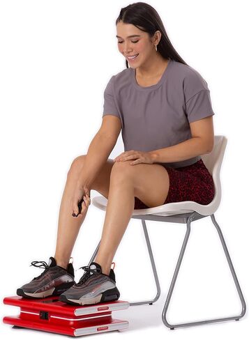 VX-Power Butterfly Legs - Vertical Vibration Plate - Home Vibration Platform for Improved Circulation & Wellness - Leg Training Equipment and Exerciser in Saudi Arabia