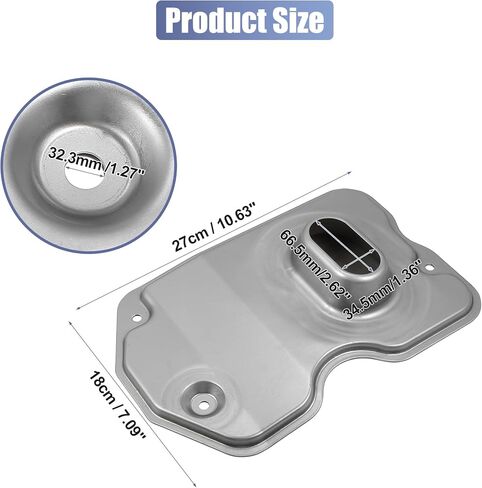 X AUTOHAUX فلتر زيت ناقل الحركة الأوتوماتيكي لفولكس واجن طوارق 2003-2010 رقم 09D325429/09D325435 in Saudi Arabia