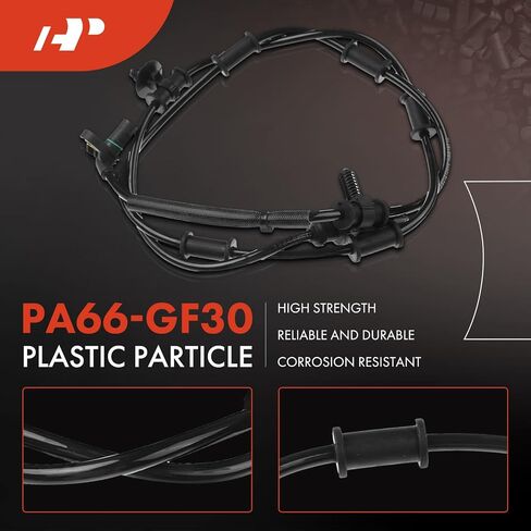 A-Premium ABS Wheel Speed Sensor Compatible with Dodge & Ram Models - Ram 2500/Ram 3500 2009-2010, 2500/3500 2011-2012, Cab Pickup, 4WD - Front Driver or Passenger, Replace# 52122426AB, 52122426AC in Saudi Arabia