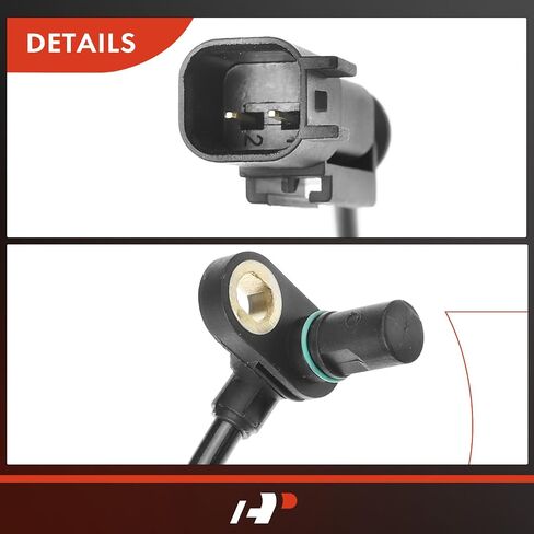 A-Premium ABS Wheel Speed Sensor Compatible with Dodge & Ram Models - Ram 2500/Ram 3500 2009-2010, 2500/3500 2011-2012, Cab Pickup, 4WD - Front Driver or Passenger, Replace# 52122426AB, 52122426AC in Saudi Arabia