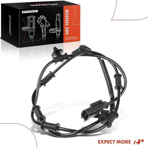 A-Premium ABS Wheel Speed Sensor Compatible with Dodge & Ram Models - Ram 2500/Ram 3500 2009-2010, 2500/3500 2011-2012, Cab Pickup, 4WD - Front Driver or Passenger, Replace# 52122426AB, 52122426AC in Saudi Arabia