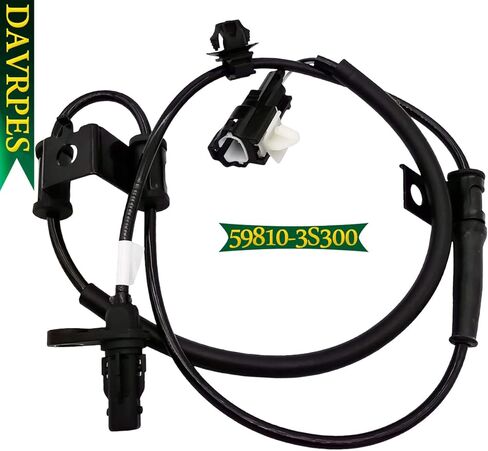 2 قطعة 59810-3S300 + 59830-3S300 الجبهة اليسرى واليمنى ABS عجلة السرعة الاستشعار لشركة هيونداي سوناتا 2011 2012 2013 2014 استبدال #598103S300 ~ 598303S300 in Saudi Arabia