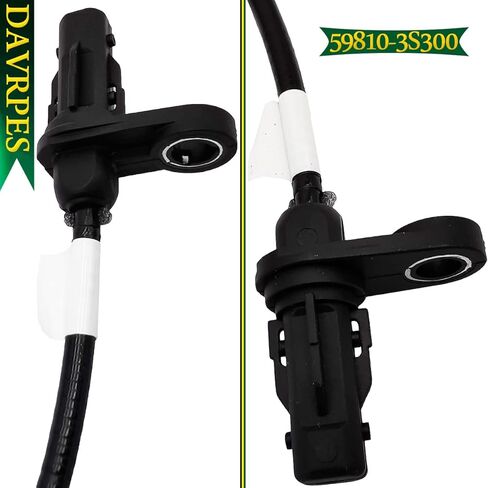 2 قطعة 59810-3S300 + 59830-3S300 الجبهة اليسرى واليمنى ABS عجلة السرعة الاستشعار لشركة هيونداي سوناتا 2011 2012 2013 2014 استبدال #598103S300 ~ 598303S300 in Saudi Arabia