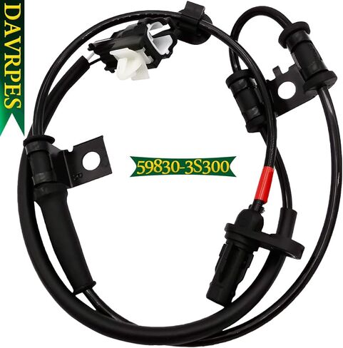 2 قطعة 59810-3S300 + 59830-3S300 الجبهة اليسرى واليمنى ABS عجلة السرعة الاستشعار لشركة هيونداي سوناتا 2011 2012 2013 2014 استبدال #598103S300 ~ 598303S300 in Saudi Arabia