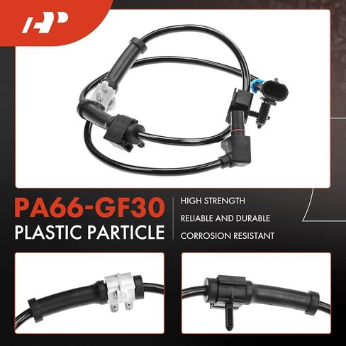 مستشعر سرعة العجلات A-Premium ABS متوافق مع موديلات Chevy & GMC - Astro 2003-2005، Safari 2003-2005، RWD - السائق الأمامي أو جانب الراكب in Saudi Arabia