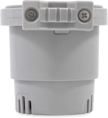 Camco Large Clamp Mounted Cup Holder-Provides a Secure Location for Your Beverage-Mountable for Up to 2-Inch Rail-White (53083) in Saudi Arabia