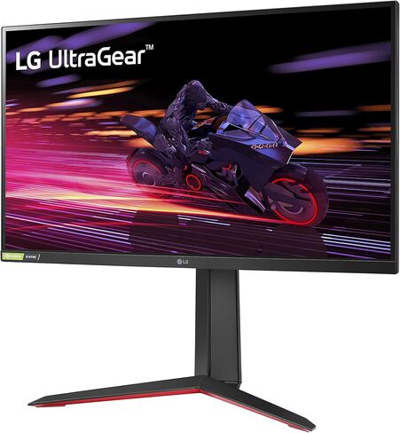 LG 27GP750-B 27" Ultragear FHD (1920 x 1080) IPS Gaming Monitor w/ 1ms Response Time & 240Hz Refresh Rate, NVIDIA G-SYNC Compatible with AMD FreeSync Premium, Thin Bezel, Tilt/Height/Pivot Adjustable in Kuwait