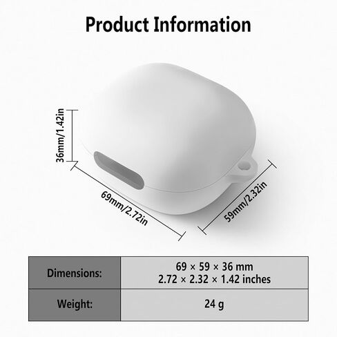 حافظة سيليكون من Geiomoo لجهاز Anker Soundcore P40i، غطاء واقي مزود بحلقة تسلق (أسود) in Kuwait