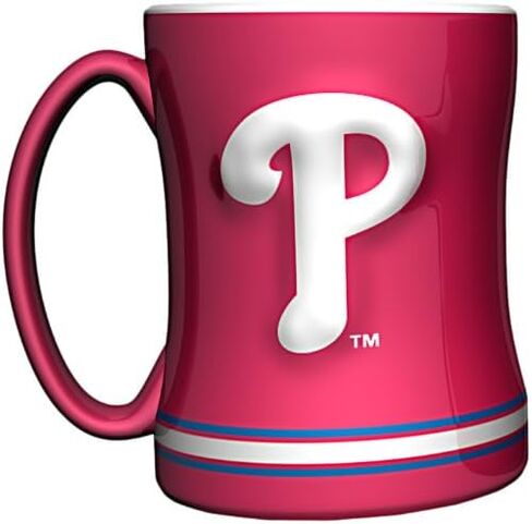 MLB Philadelphia Phillies 14-Ounce Sculpted Relief Mug in Saudi Arabia