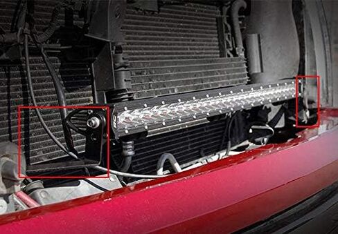 AUXMART 30 بوصة المخفية مصبغة تصاعد بين قوسين مصباح ليد بار قوس لفورد F-150 صالح ل 2009 2010 2011 2012 2013 2014 in Kuwait