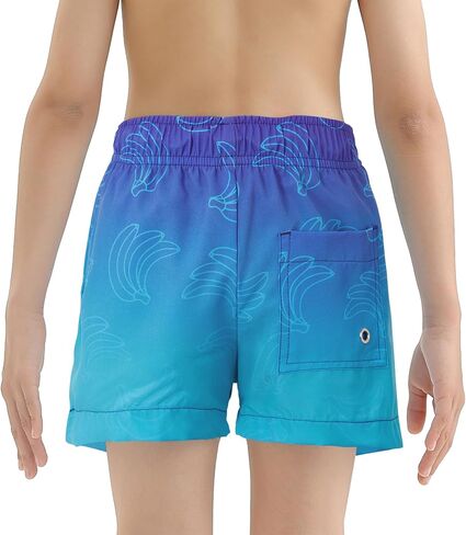 Boys Swim Trunks Swimsuit Boxer Brief Liner Swim Trunks Quick Dry Compression Anti Chafe Toddler Swim Shorts in Saudi Arabia
