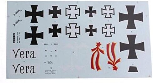 رودن الباتروس D.III طائرة الطائرات الألمانية الحرب العالمية الأولى 1/32 606 in Kuwait