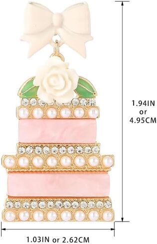 Madison Tyler Rhinestone Dangle Wedding Earrings for Brides|Bride Earring for Bachelorette Party for Women Girls|Wedding Gifts in Kuwait