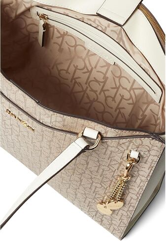 Calvin Klein Mavis Text Emboss Tailored Tote in Saudi Arabia