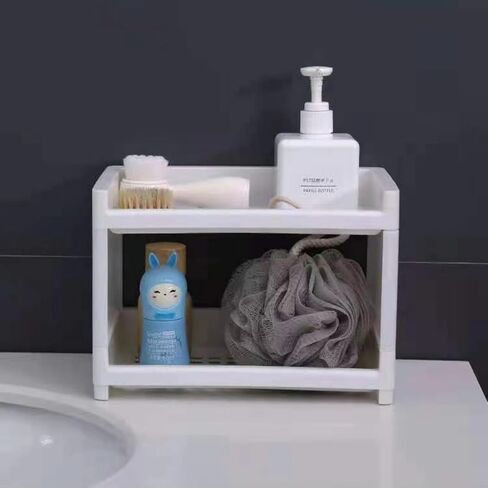 Desk Organizer Pen Holder for Desktop Storage,Tabletop Makeup Organizer,Desk Organization for School, Home, Office Supplies,Bathroom, Dresser (White) in Saudi Arabia