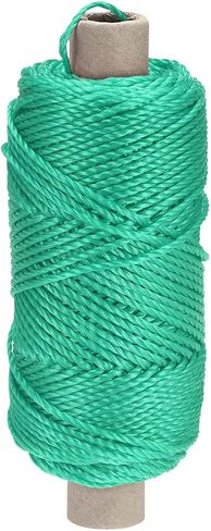 MECCANIXITY Twisted Mason Line Nylon Twine String Cord Black 100M/109 Yard 3MM Dia for Netting, Landscaping, Home Improvement, DIY Projects, Crafting, Masonry, Gardening in Saudi Arabia