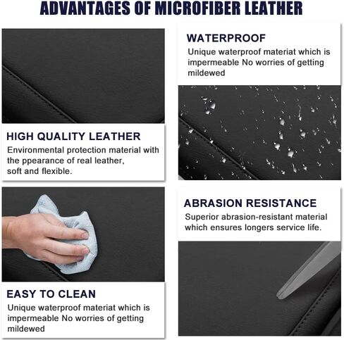 sportuli Leather Center Console Lid Armrest Jump Seat Cover Replacement for 2013-2018 Dodge Ram 1500 2500 3500, Leather Cover Only (Black) in Saudi Arabia