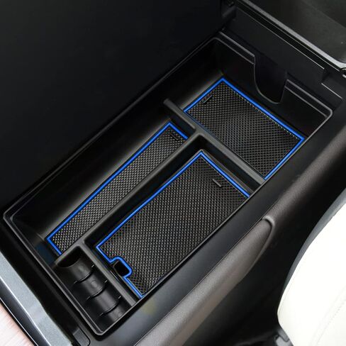SHAOHAO for 2023 2024 Lexus RX Center Console Organizer 2023 2024 RX350/RX350h/RX450h/RX500h الملحقات 2023 2024 RX 350&RX 350h (ممتاز/ممتاز +/فاخر) RX 500h صينية مسند ذراع مع حامل للعملات المعدنية in Saudi Arabia