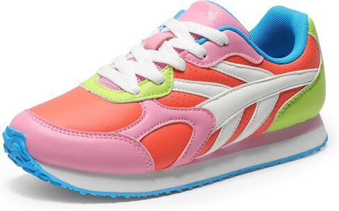 DREAM PAIRS Boys Girls Sneakers Unisex-Child Casual Walking Shoes Kids Lightweight Lace-up Tennis Shoes in Saudi Arabia